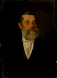 Július Štetka - Portrait of an Old Gentleman with Grey Beard - O 5471 - Slovak National Gallery