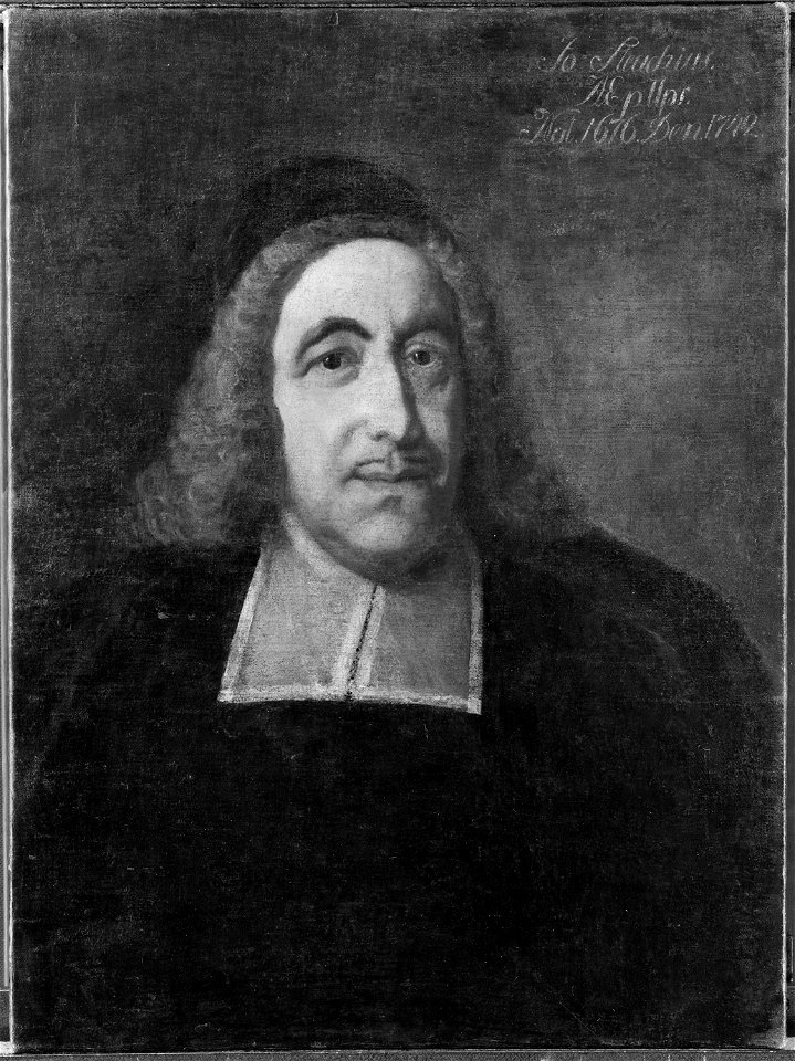 Jöns Steuchius, 1676-1742, ärkebiskop, professor, gift med 1. Elisabeth Spegel, 2 - Nationalmuseum - 40403