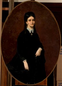 Józef Simmler - Portrait of a lady - MP 694 MNW - National Museum in Warsaw