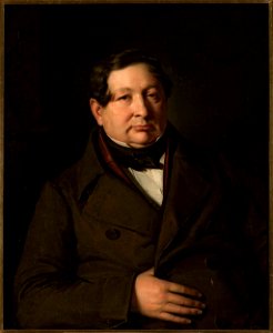 Józef Simmler - Portrait of Jakub Simmler, artist’s father - MP 689 MNW - National Museum in Warsaw