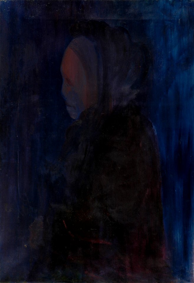 K.A. Schmidt - Vrouwenportret - AB18232 - Cultural Heritage Agency of the Netherlands Art Collection