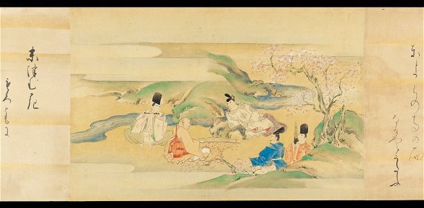 Kaihō Yūsetsu - The Tale of Genji (Genji monogatari) - 2015.300.38a, b - Metropolitan Museum of Art