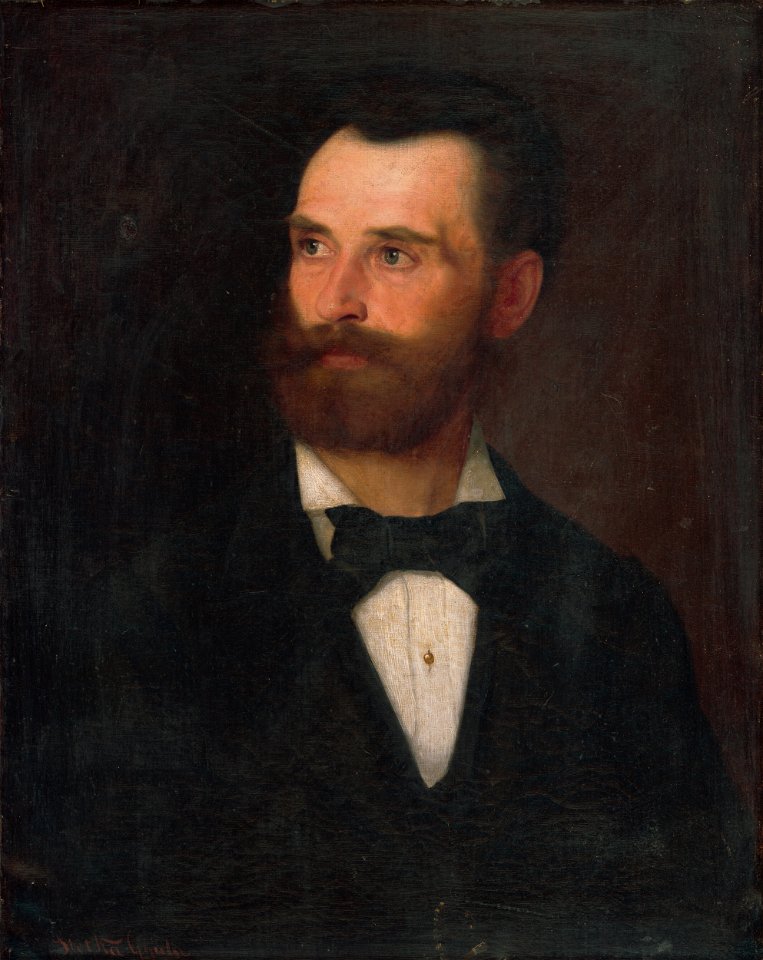Július Štetka - Portrait of a Man with Brown Beard - O 5470 - Slovak National Gallery