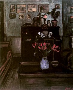 József Rippl-Rónai (1861-1927) Twilight in an Intimate Room