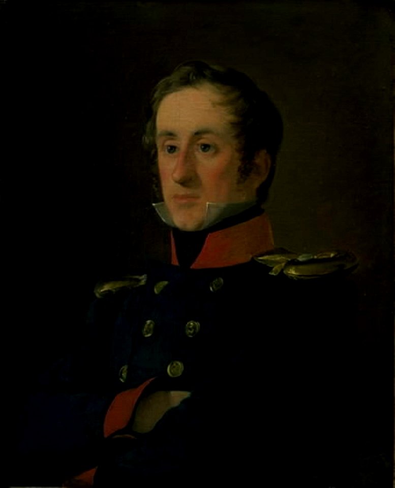 Jørgen Roed - The Marine Painter Emil Wilhelm Normann in his Uniform as a Naval Officer - KMS4903 - Statens Museum for Kunst