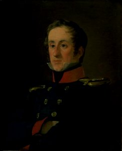 Jørgen Roed - The Marine Painter Emil Wilhelm Normann in his Uniform as a Naval Officer - KMS4903 - Statens Museum for Kunst