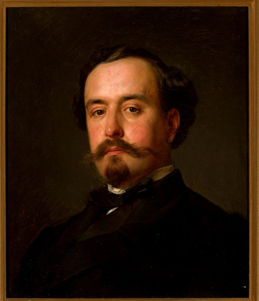 Józef Simmler - Portrait of Juliusz Kossak - MP 674 - National Museum in Warsaw