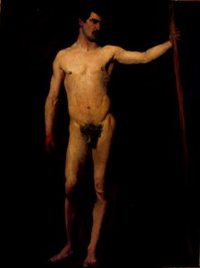 Júnior, José Ferraz de Almeida - Estudo de Nú, Acervo do Museu Paulista da USP
