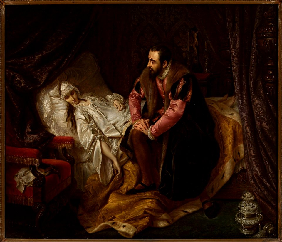 Józef Simmler, Śmierć Barbary Radziwiłłówny