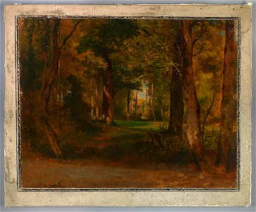 Józef Szermentowski - Forest - MP 2624 MNW - National Museum in Warsaw