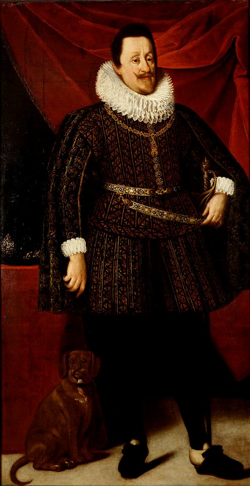 Kaiser Ferdinand II. (1578-1637) in ganzer Figur