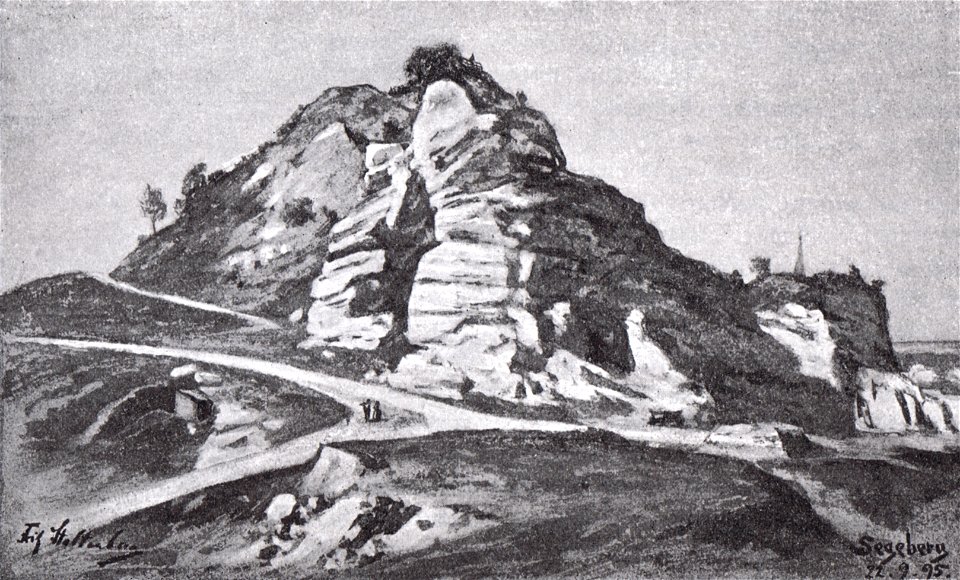 Kalkberg Bad Segeberg 1895