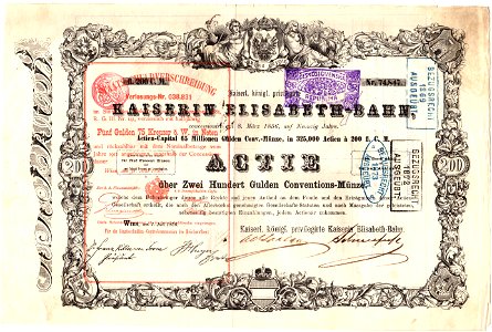 Kaiserin Elisabeth-Bahn 1856