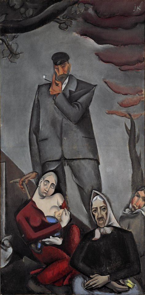 Jēkabs Kazaks - Refugees - Google Art Project