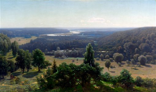 Jūlijs Feders - The Gauja Valley - Google Art Project