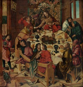 Jörg Ratgeb - Het laatste avondmaal - 2294 (OK) - Museum Boijmans Van Beuningen