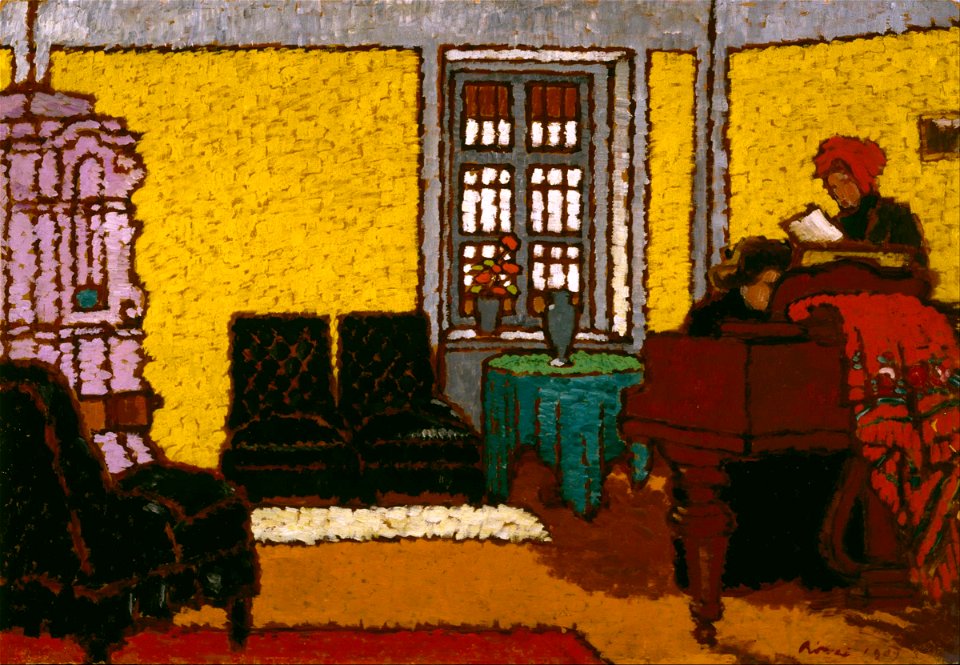 József Rippl-Rónai - Interior - Google Art Project