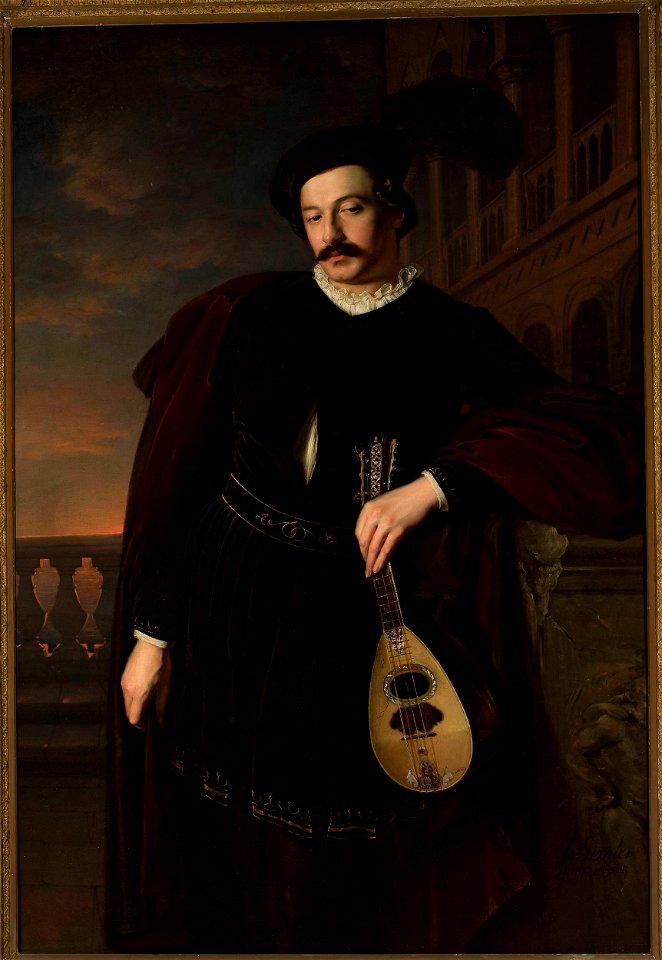 Józef Simmler - Portrait of Wilhelm Troszel - MP 4165 - National Museum in Warsaw