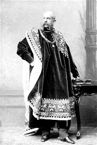 Kaiser franz Joseph I als Ritter im Orden vom Goldenen Vlies
