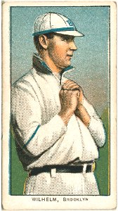 Kaiser Wilhelm, Brooklyn Superbas, baseball card portrait LCCN2008675165
