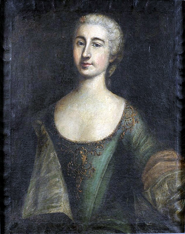 Kaciaryna Barbara Branickaja (Radzivił). Кацярына Барбара Браніцкая (Радзівіл) (1710)