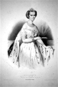 Kaiserin Elisabeth Hoffmann Litho