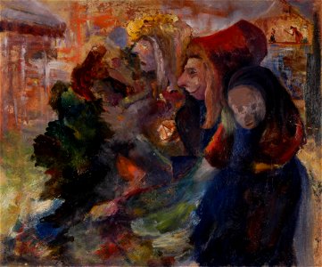 K.A. Schmidt - Kermis Laren - AB18299 - Cultural Heritage Agency of the Netherlands Art Collection