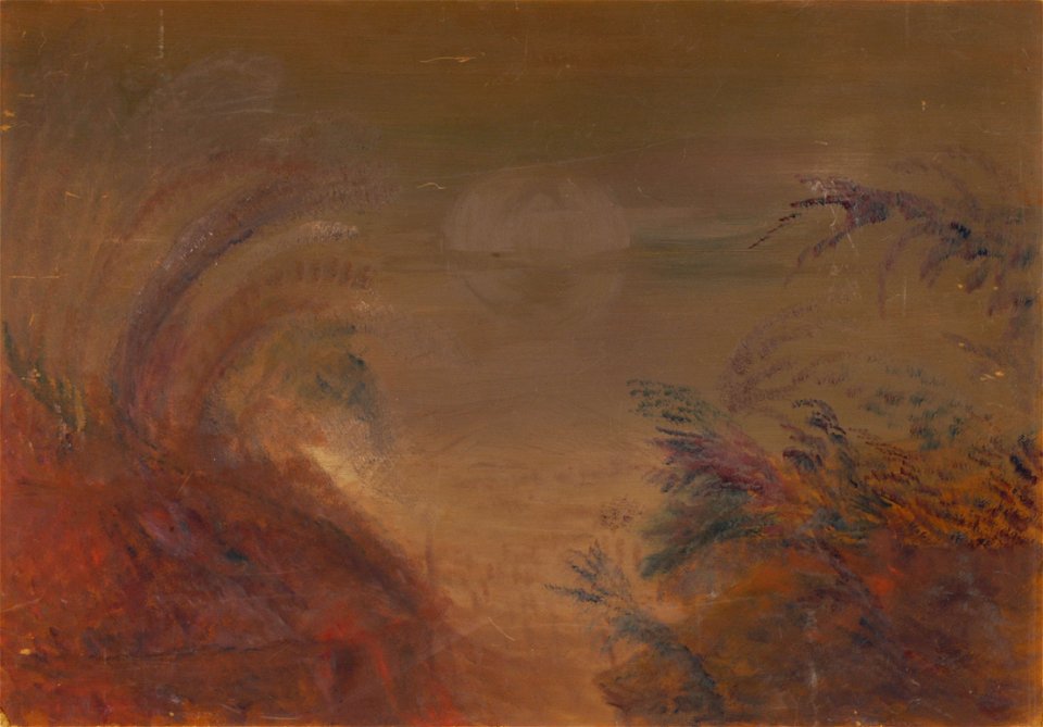 K.A. Schmidt - Landschap met beweging - AB18563 - Cultural Heritage Agency of the Netherlands Art Collection