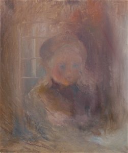 K.A. Schmidt - Meisjesportret - AB18234 - Cultural Heritage Agency of the Netherlands Art Collection