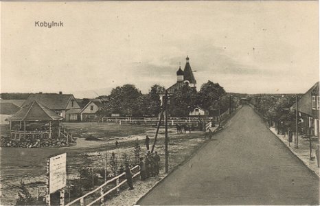 Kabylnik, Rynak-Šemietaŭskaja. Кабыльнік, Рынак-Шэметаўская (1916)