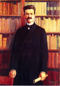 Kaarle Krohn by Sjöström