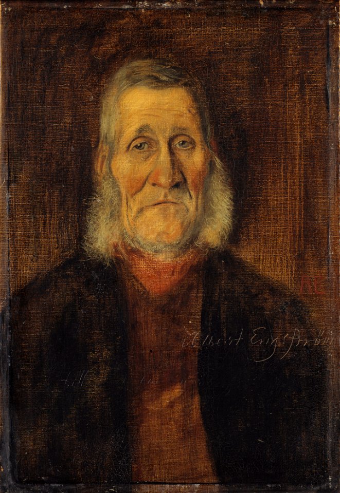 Kalle-i-Sandbäcken, a Småland Personality (Albert Engström) - Nationalmuseum - 20998