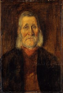 Kalle-i-Sandbäcken, a Småland Personality (Albert Engström) - Nationalmuseum - 20998