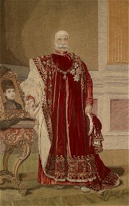 Kaiser Franz Joseph Tapisserie 1902