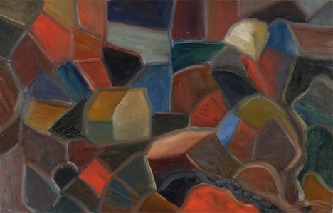 K.A. Schmidt - Kleurmozaïk - AB18228 - Cultural Heritage Agency of the Netherlands Art Collection