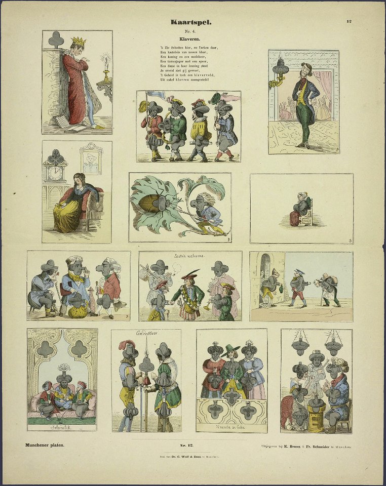 Kaartspel-Catchpenny print-PRENT 0093