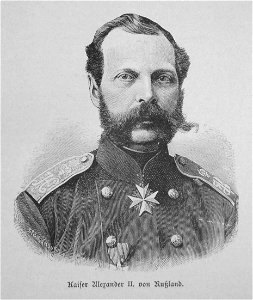 Kaiser Alexander II. von Rußland