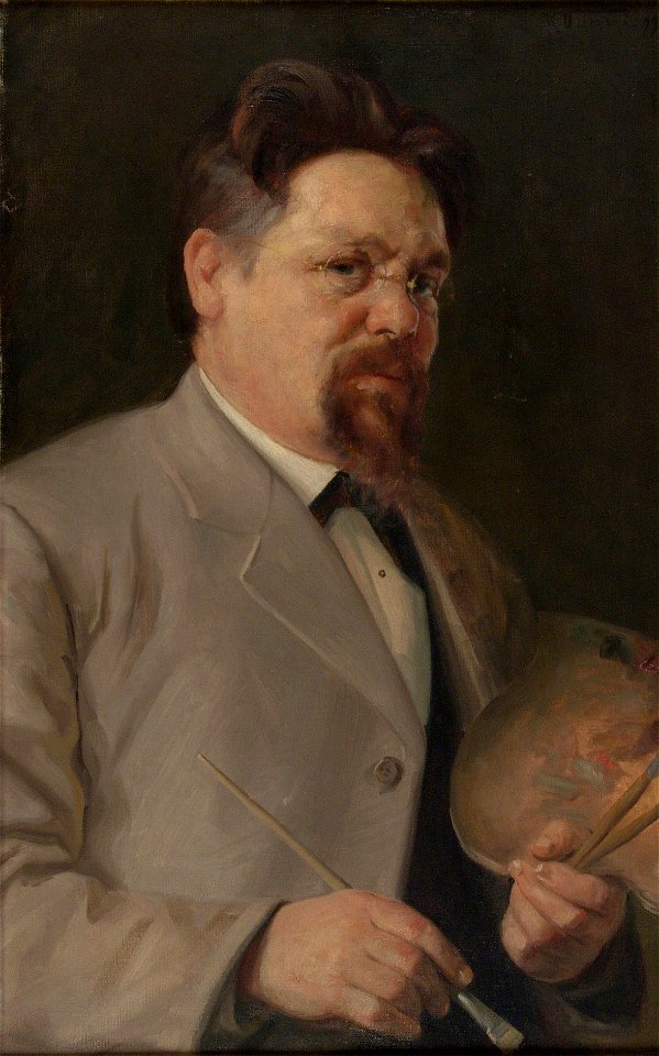 Kaarlo Vuori - Portrait of the Painter Elias Muukka