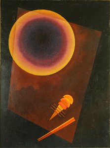 Kandinsky - Kreis (Mit bruan), 1929