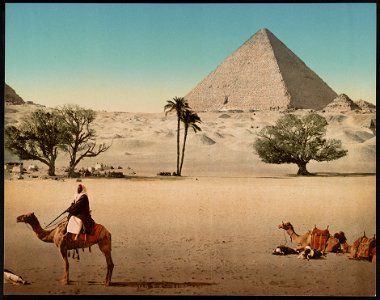 Kairo, la Grande Pyramide LCCN2017658153