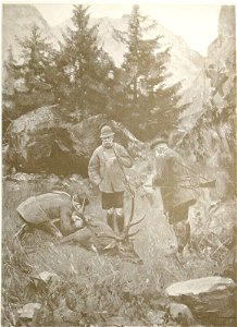Kaiser Franz Josef Jagd Mürzsteg König Albert von Sachsen