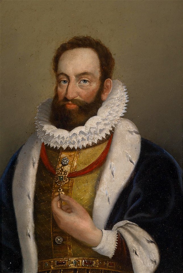 Kaiser Rudolf II Portrait posthum 18Jh