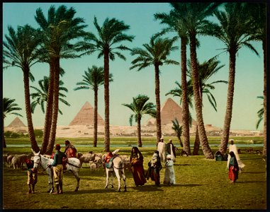 Kairo, les pyramides LCCN2017658152
