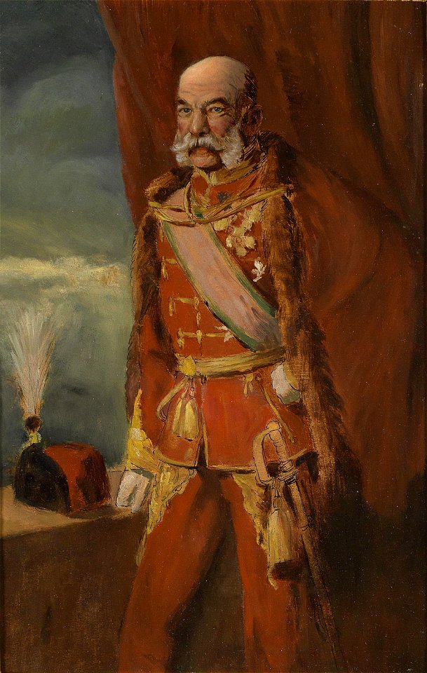 Kaiser Franz Joseph I In Ungarischer Adjustierung C1900 - Free Stock ...