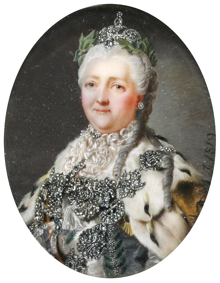 Kaiserin Katharina II von Russland posthum 1819