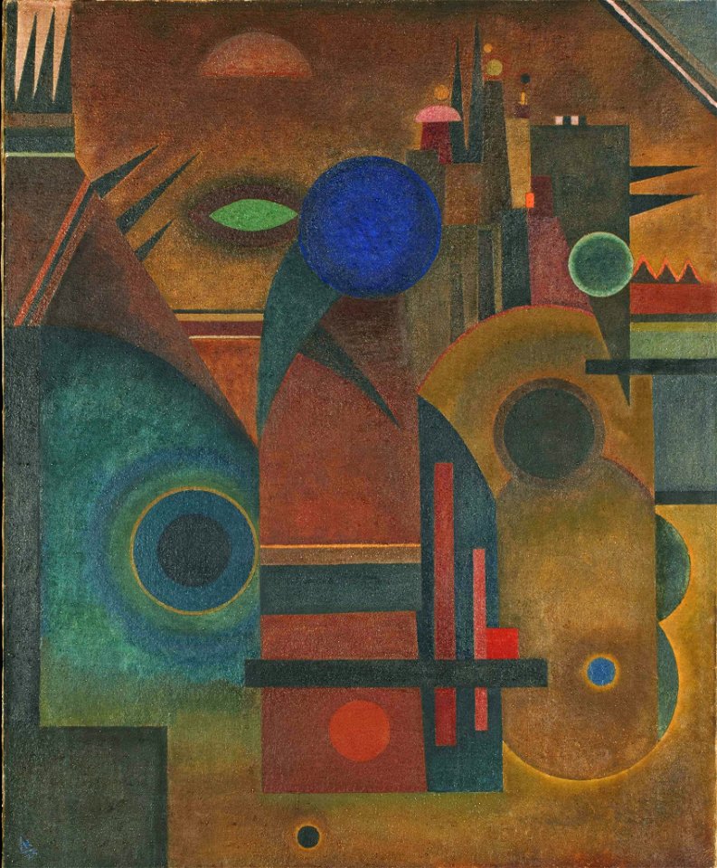 Kandinsky - Brown Silence, 1925