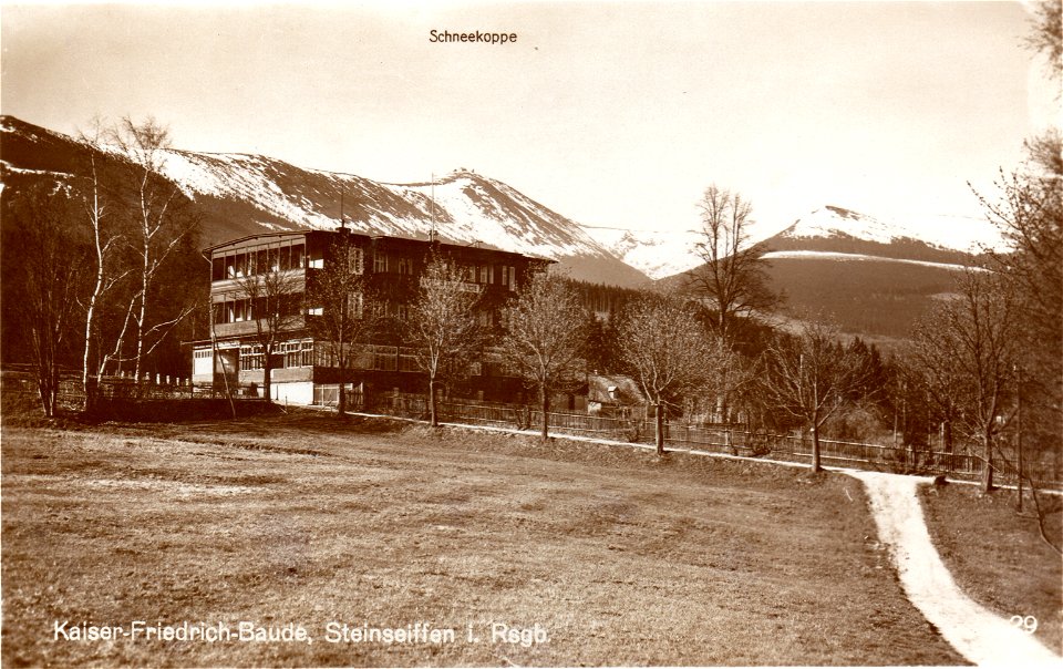 Kaiser-Friedrich-Baude in Steinseiffen im Riesengebirge