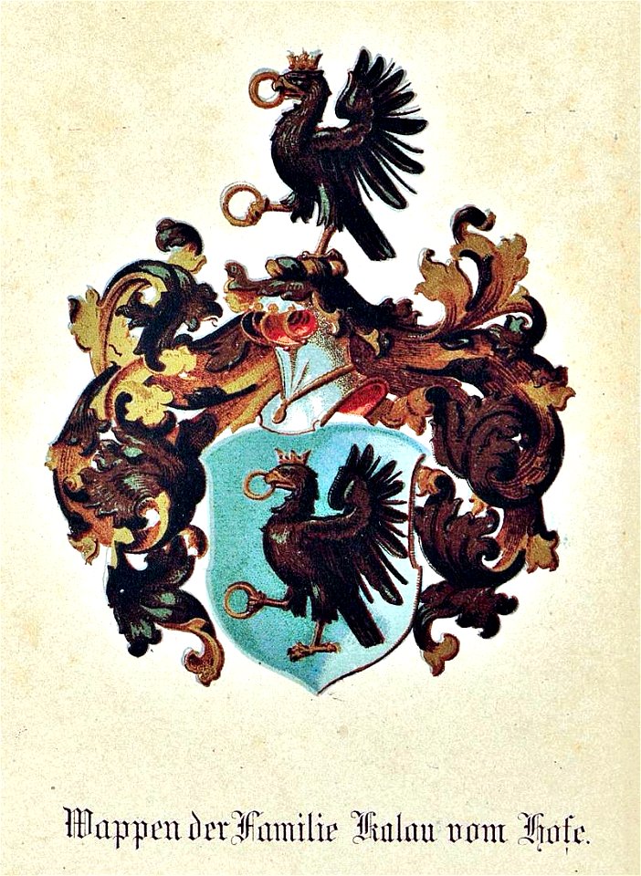 Kalau vom Hofe Wappen