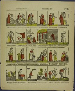 Kan verscheidenheid vermaken, Dan vindt gij, o lieve jeugd-Catchpenny print-Borms 0707
