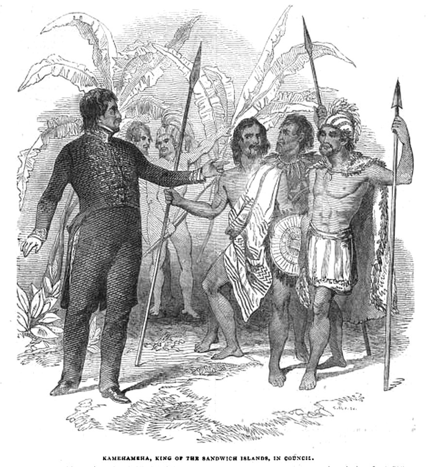 Kamehameha, King of the Sandwich Islands, In Council